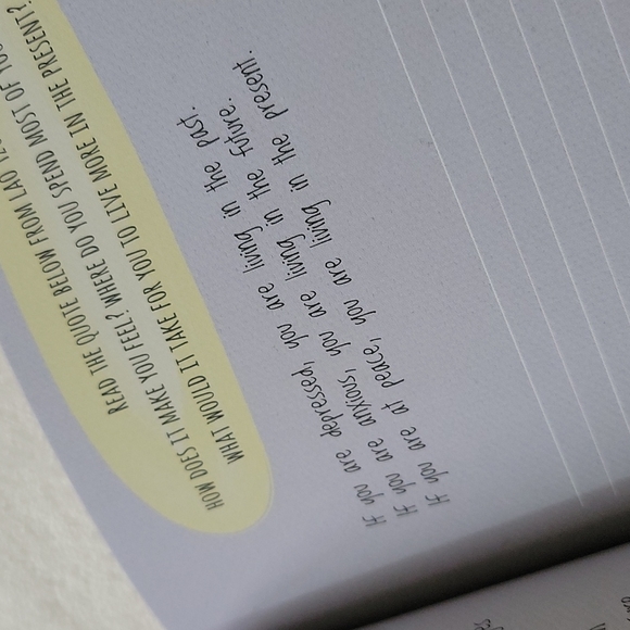 MINDFUL JOURNALING SELF HELP MEDITATE JOURNAL RELAX COMFORT BREATHE CARE WRITE - Picture 8 of 8